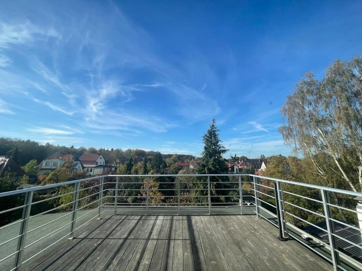 로스토크 Weitblick-Loft Mit Terrasse 아파트 외부 사진